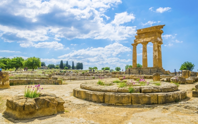 Ruinen des Tempels von Castor & Pollux, Agrigent